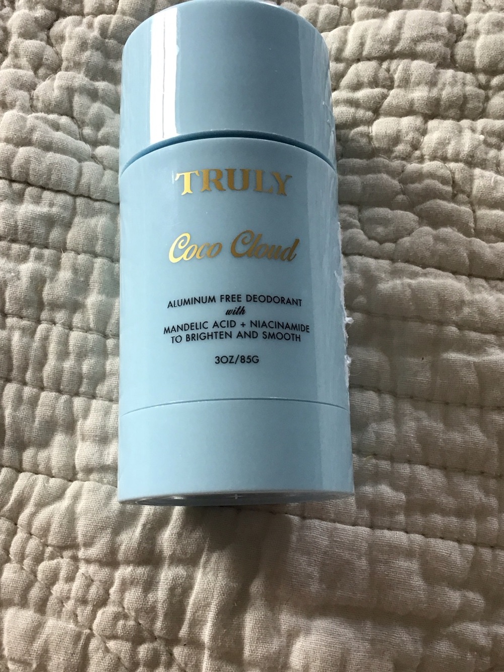 New TRULY Coco Cloud Deodorant - Light Blue